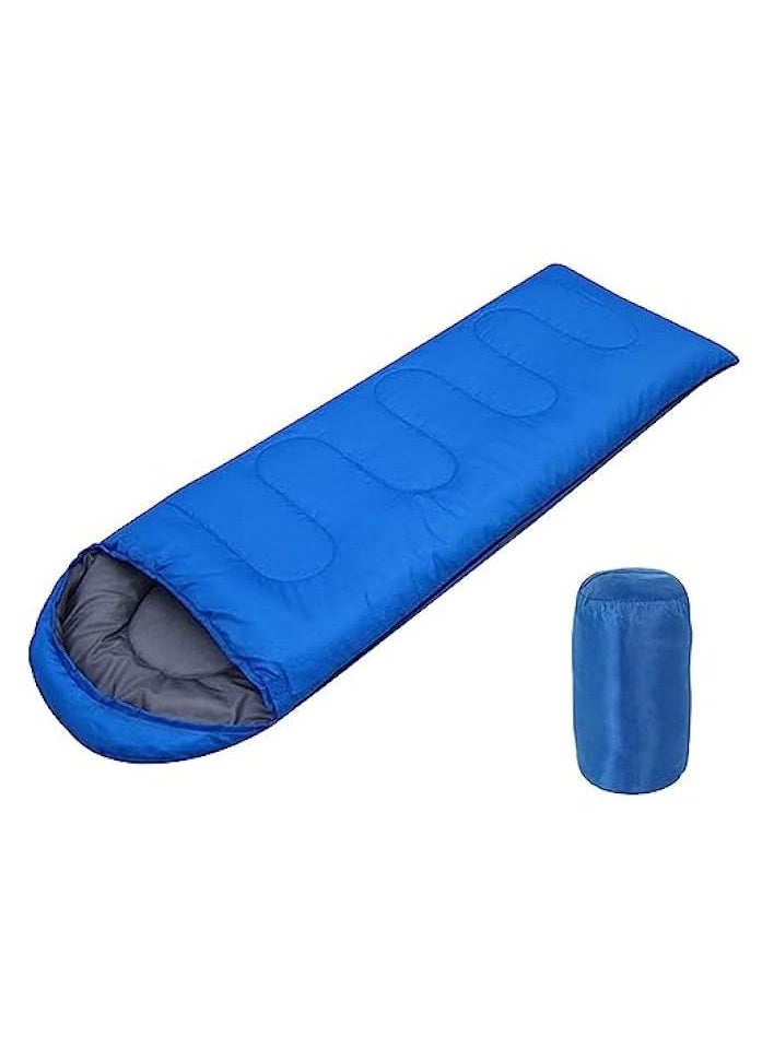 Sleeping Bags for Adults Boys Girls Backpacking Hiking Camping Cotton Liner, Cold Warm Weather 4 Seasons Winter, Fall, Spring, Summer, Indoor Outdoor Use, Lightweight & Waterproof