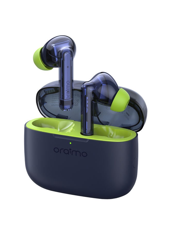 FreePods Lite True Wireless Earbuds Bluetooth TWS Earphone with APP Control,40h Play Time, Anifast Fast Charging,in-Ear Earbuds with Stereo Bass Nebula Blue