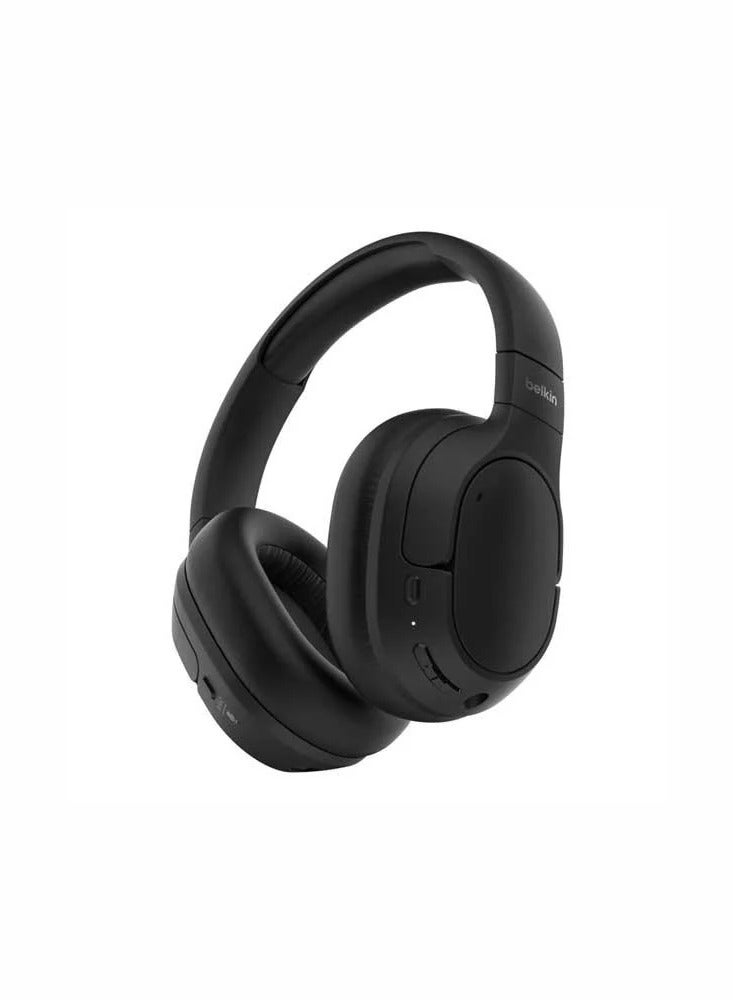 Soundform Isolate Noise Cancelling Headphones- Black