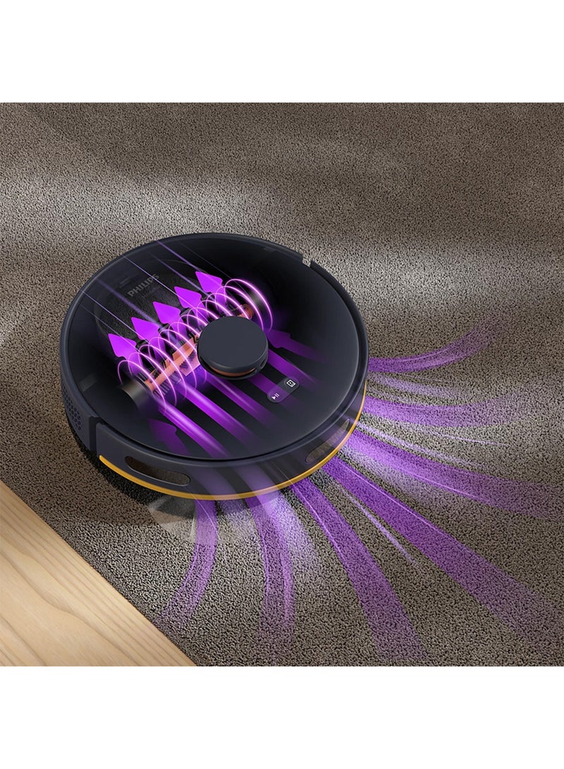 Home Run 2000 Series Vacuum & Mop Robot ,2700 pa Strong Suction Power, Up to 130 min Runtime, Self Charging, Auto-Empty station 2000 W XU2100/10 Navy