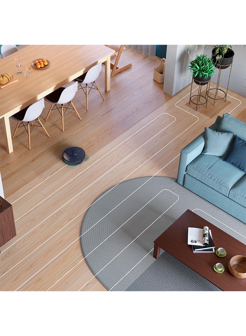Home Run 2000 Series Vacuum & Mop Robot ,2700 pa Strong Suction Power, Up to 130 min Runtime, Self Charging, Auto-Empty station 2000 W XU2100/10 Navy