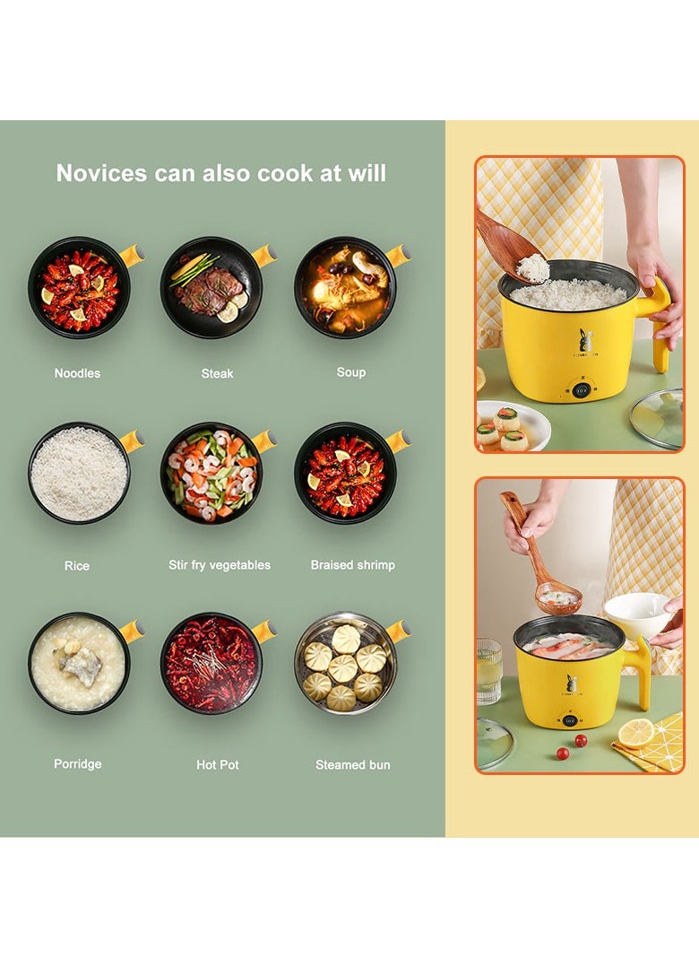 Electric Rice Cooker Household 220V Hot Pot cooker For Students Dormitory Multi-functional Electric Cooking Machine Nonstick Pan