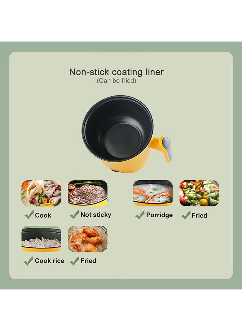 Electric Rice Cooker Household 220V Hot Pot cooker For Students Dormitory Multi-functional Electric Cooking Machine Nonstick Pan