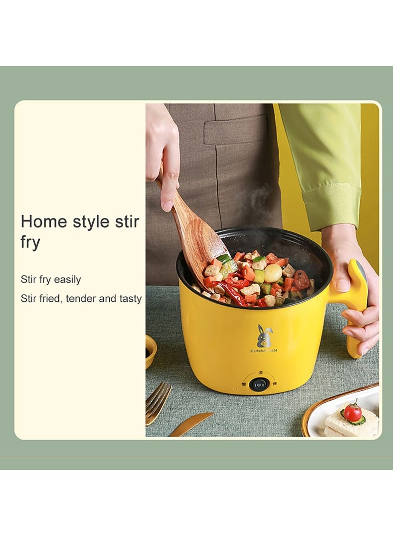 Electric Rice Cooker Household 220V Hot Pot cooker For Students Dormitory Multi-functional Electric Cooking Machine Nonstick Pan