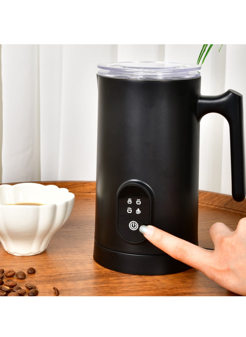 Electric Milk Frother | Portable USB Rechargeable Handheld Foam Maker | One-Touch Operation with Powerful Motor for Lattes, Cappuccinos & Hot Drinks