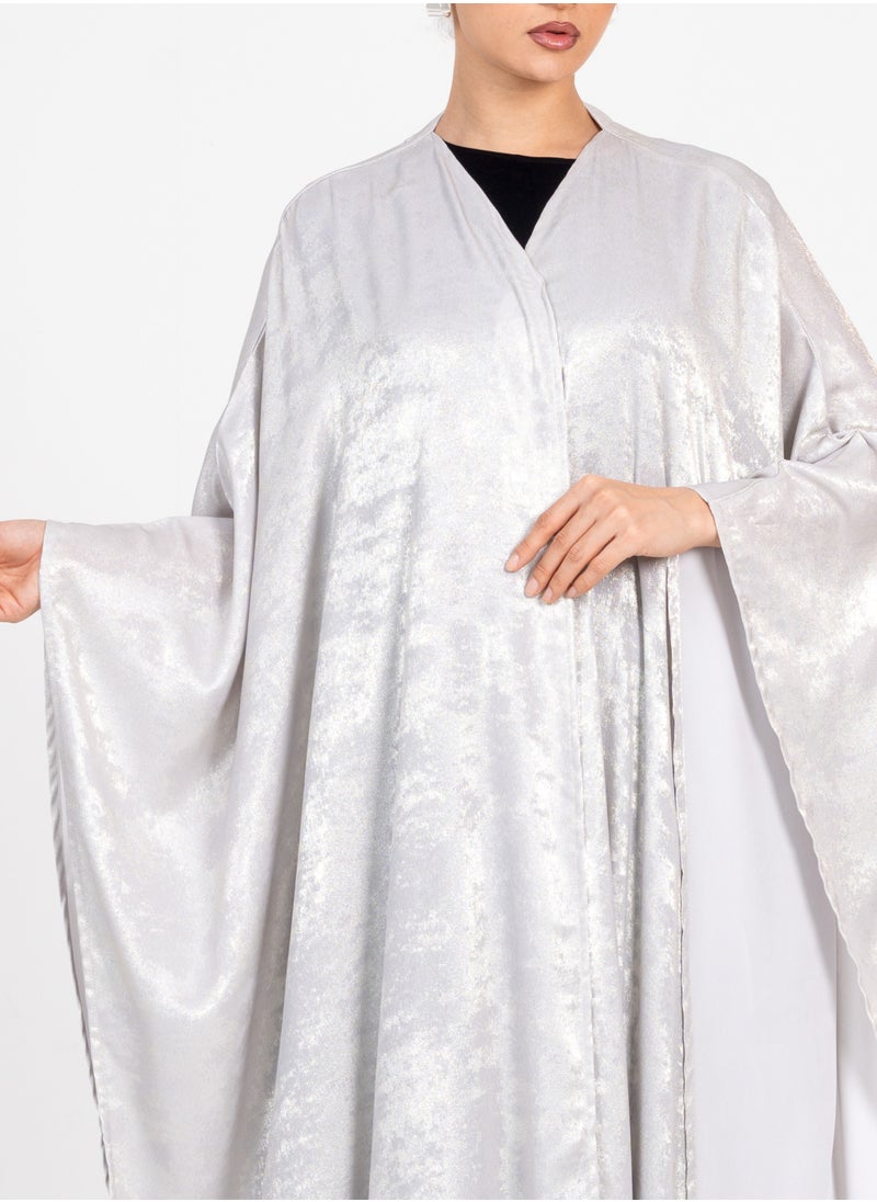 Off White Stylish Bisht