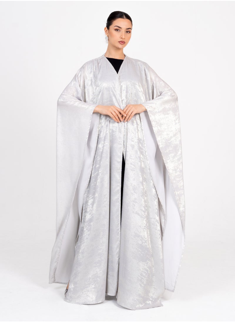 Off White Stylish Bisht