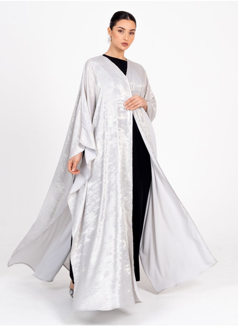 Off White Stylish Bisht
