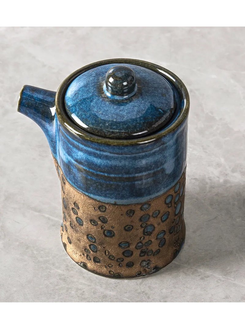 MAAC Home | Bluebell Serenade Vintage Sauce and vinegar pot| Elegant Durable and Classic design Perfect for Family Everyday Use, and Family Get- Together, Restaurant, Banquet and More