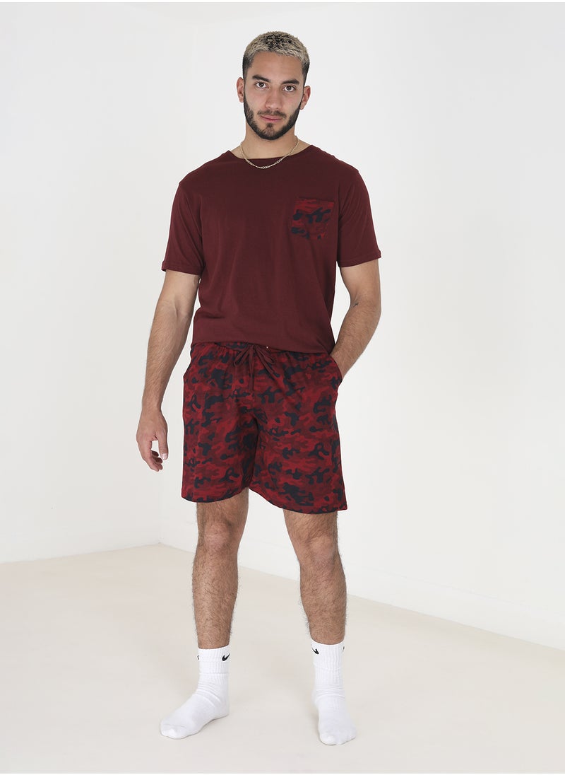 Nightwear T-Shirt & Shorts Sets