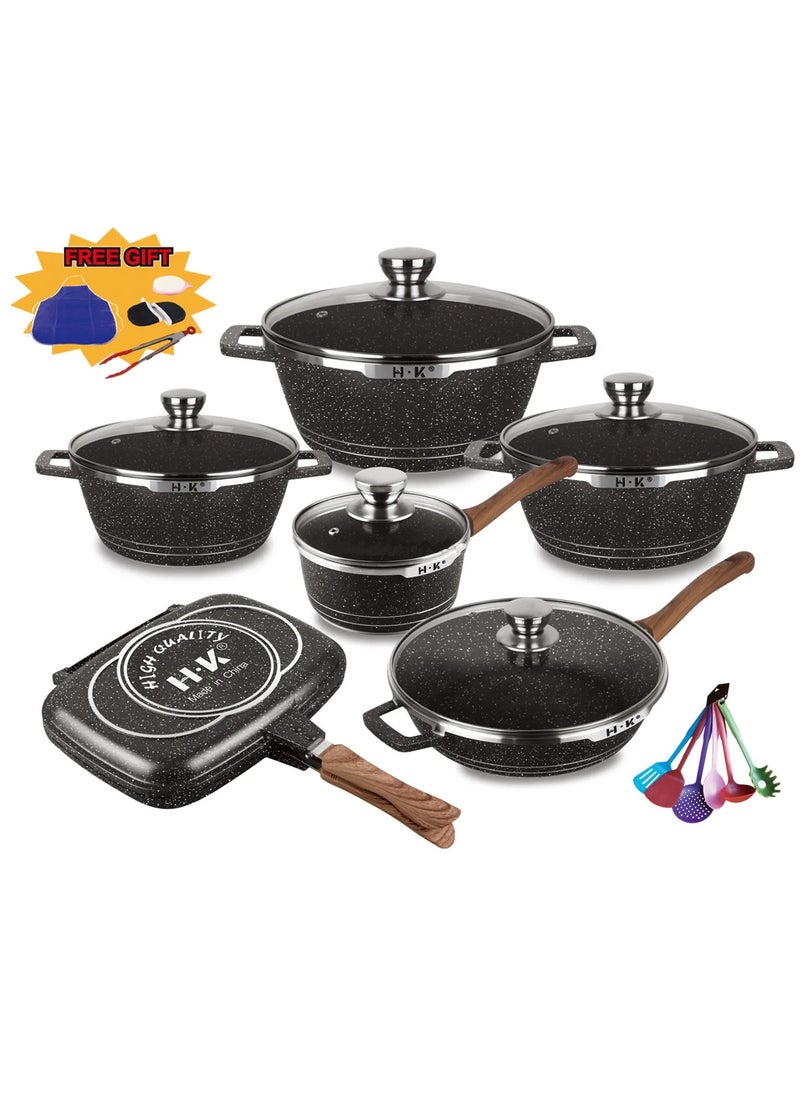 23 Pieces HK Non-Stick Cookware