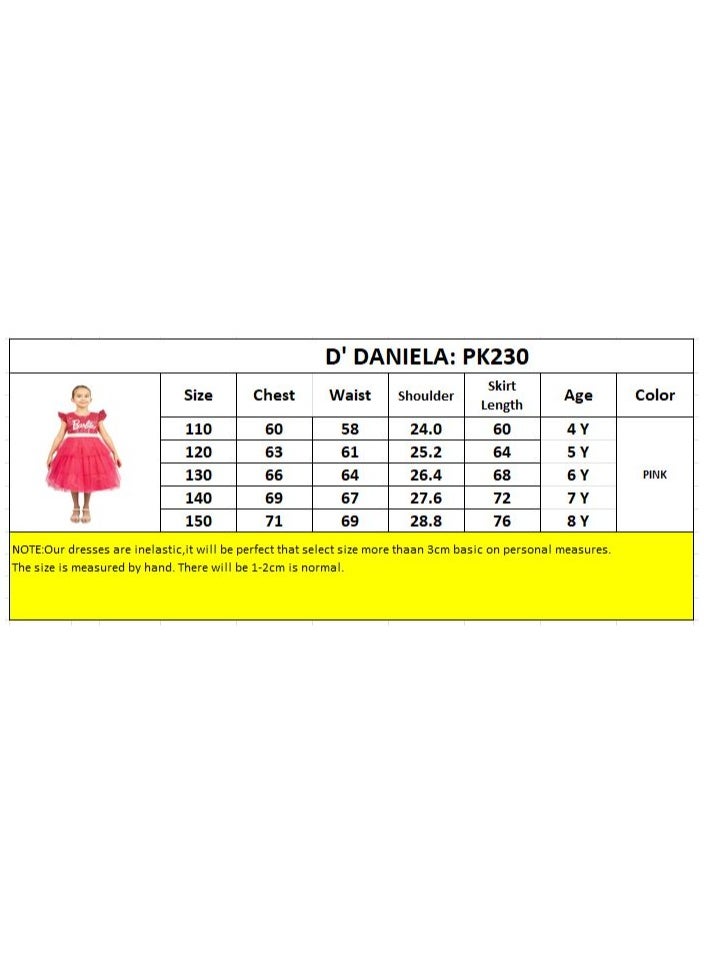 D' Daniela - Barbie Sequin Fantasy Dress - Pink