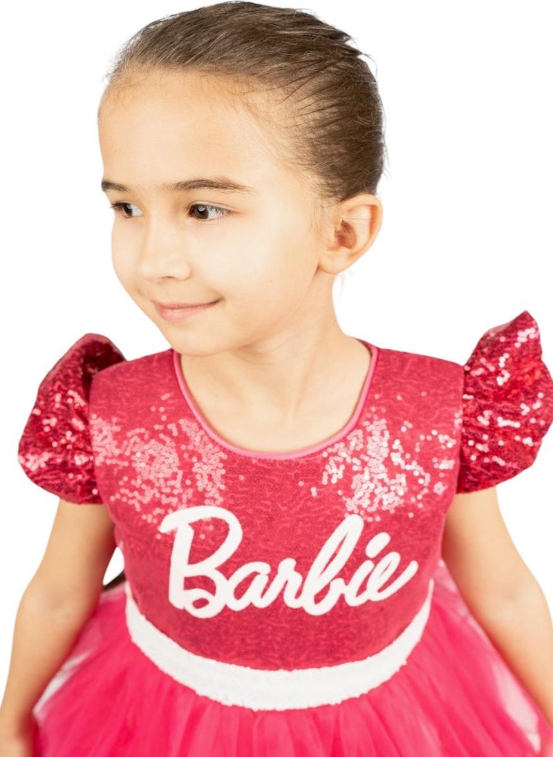 D' Daniela - Barbie Sequin Fantasy Dress - Pink