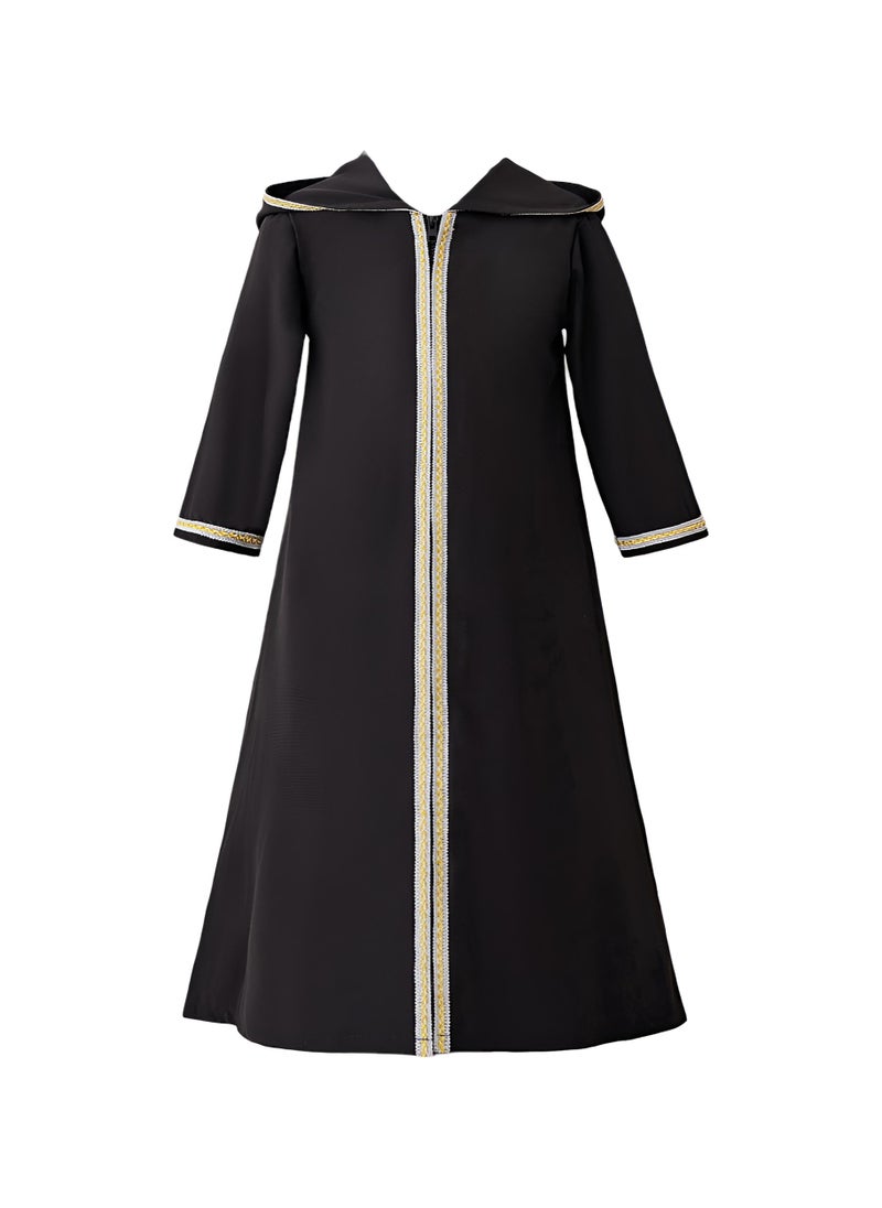 D' Daniela - Midnight Grace Abaya Dress - Multicolor