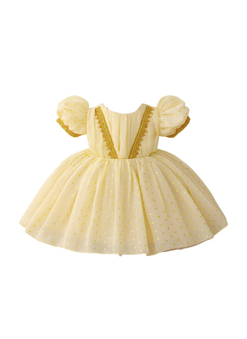 D' Daniela - Golden Glow Dress - Yellow