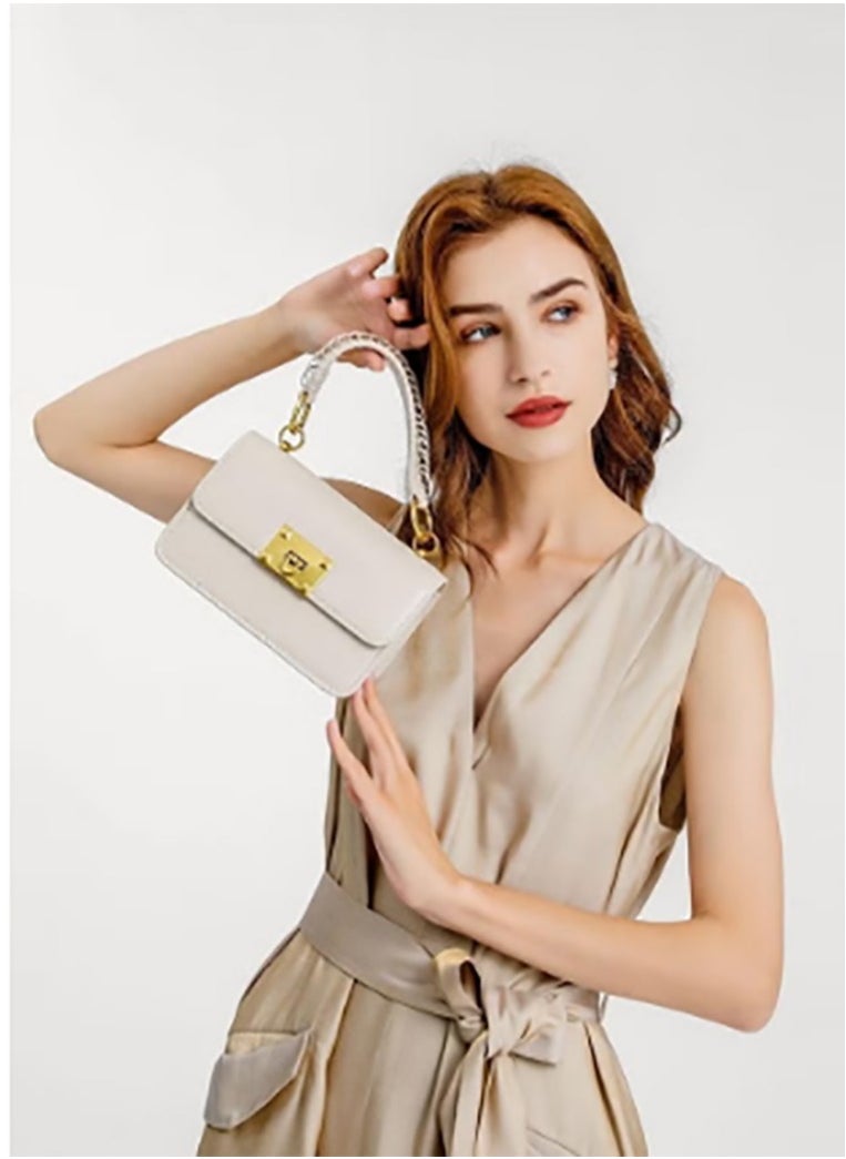 A crossbody tote bag with a flap from Charles & Keith's Compilation collection.