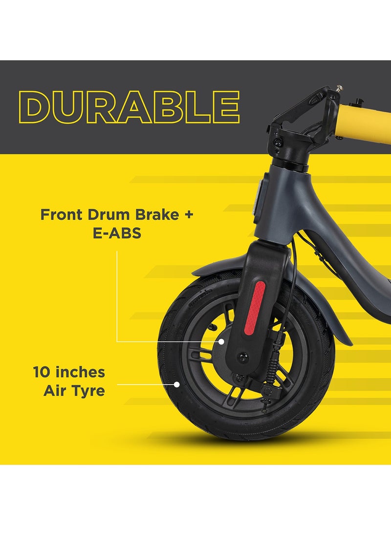 Marshall Navigator N1 Electric Scooter - 36.3V 350W brushless HUB motor, Bluetooth, 30-35km Range, 40km/h, Aluminum, E-ABS