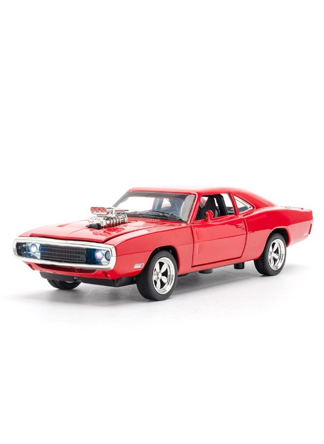 Man's Dream-JIAYEMODEL 1:32 Diecast Model car for Fast & Furious car Dom's 1970 Dodge Charger Alloy Car, Toys for Kids,Boyfriend,Young Peoples Gift