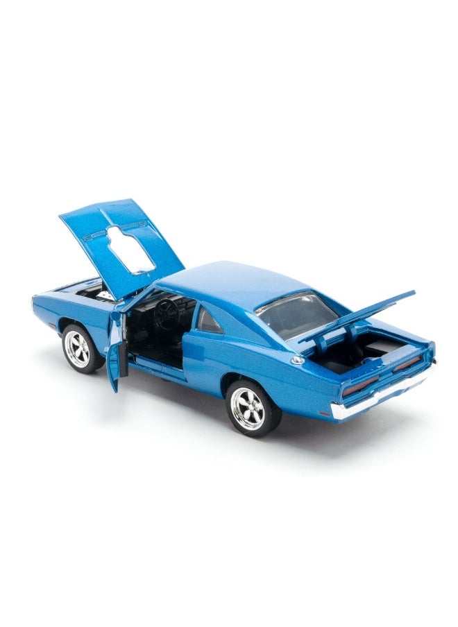 Man's Dream-JIAYEMODEL 1:32 Diecast Model car for Fast & Furious car Dom's 1970 Dodge Charger Alloy Car, Toys for Kids,Boyfriend,Young Peoples Gift