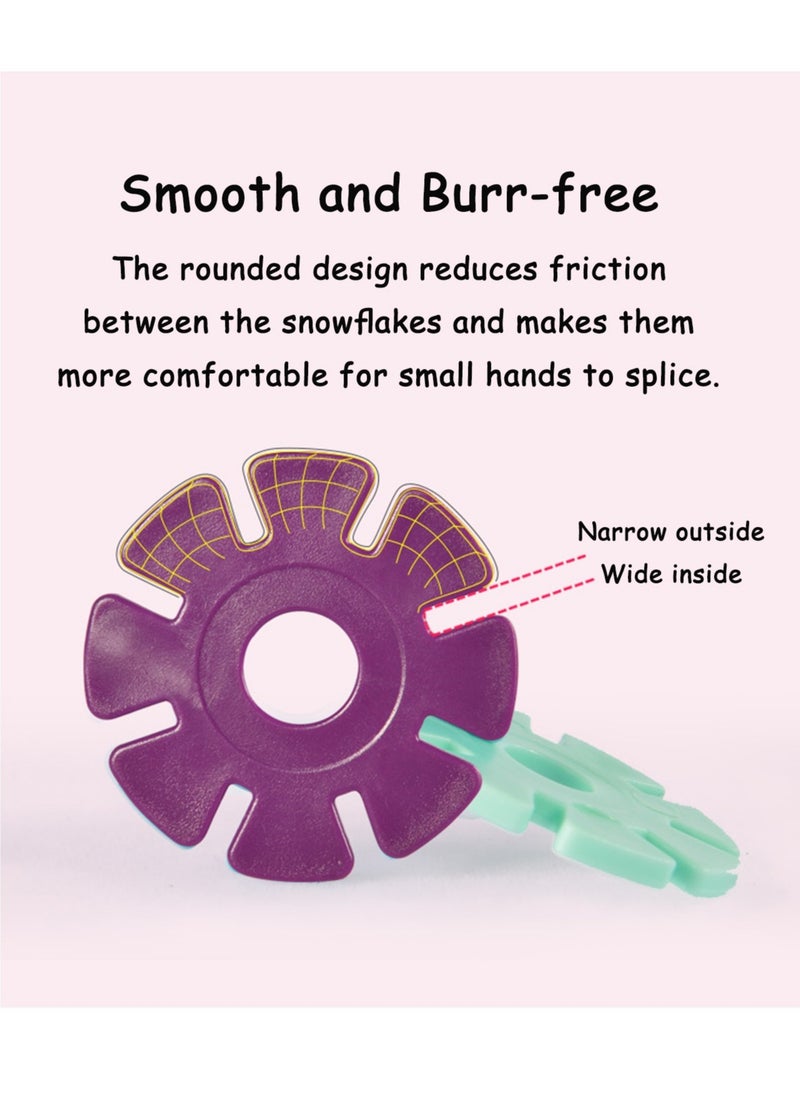 500 Piece Interlocking Plastic Disc Set - A Creative and Educational Alternative to Building Blocks - Tested for Children's Safety - A Great Stem Toy for Both Boys and Girls