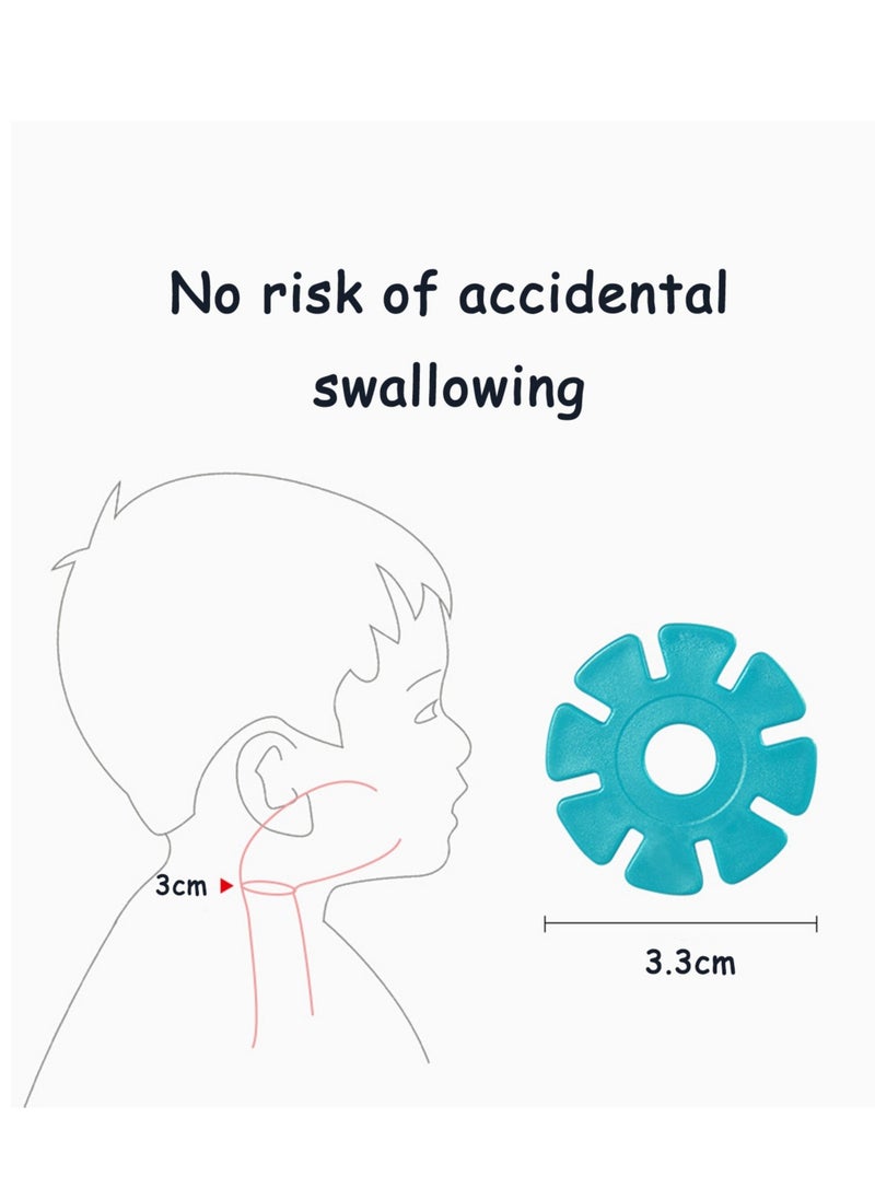 500 Piece Interlocking Plastic Disc Set - A Creative and Educational Alternative to Building Blocks - Tested for Children's Safety - A Great Stem Toy for Both Boys and Girls