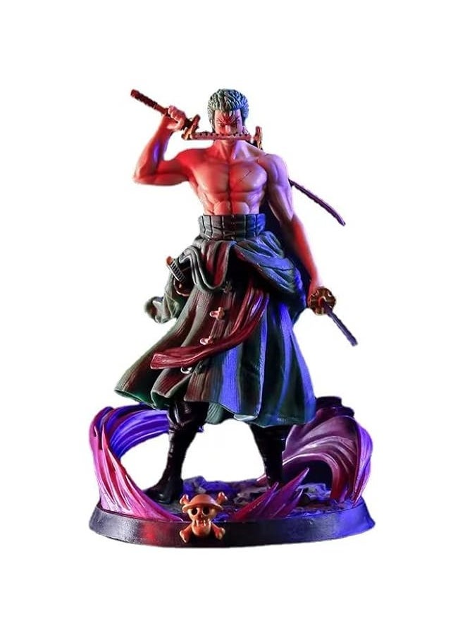 One Piece - Roronoa Zoro Hand-Made Model Decoration PVC Material Hand-Made