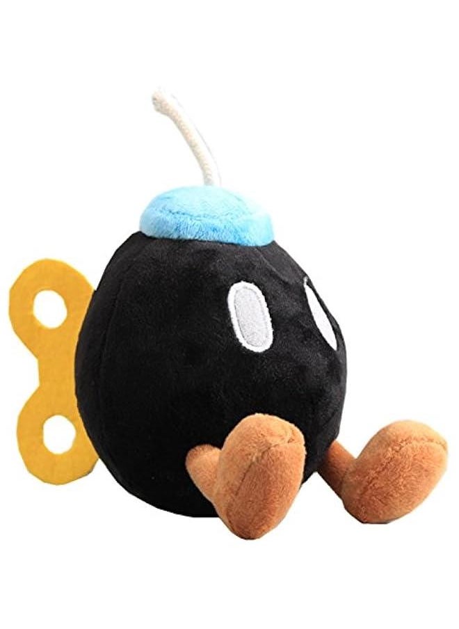 Black Bob-omb Plush 5''