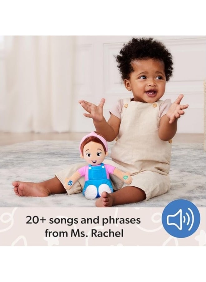 Official Speak & Sing Doll, 12” Tall Interactive Toy with 4 Songs & 16+ Phrases, Toddler Toys for Girls & Boys Ages 6 Months to 3+ Years