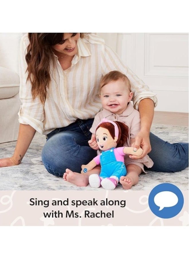 Official Speak & Sing Doll, 12” Tall Interactive Toy with 4 Songs & 16+ Phrases, Toddler Toys for Girls & Boys Ages 6 Months to 3+ Years