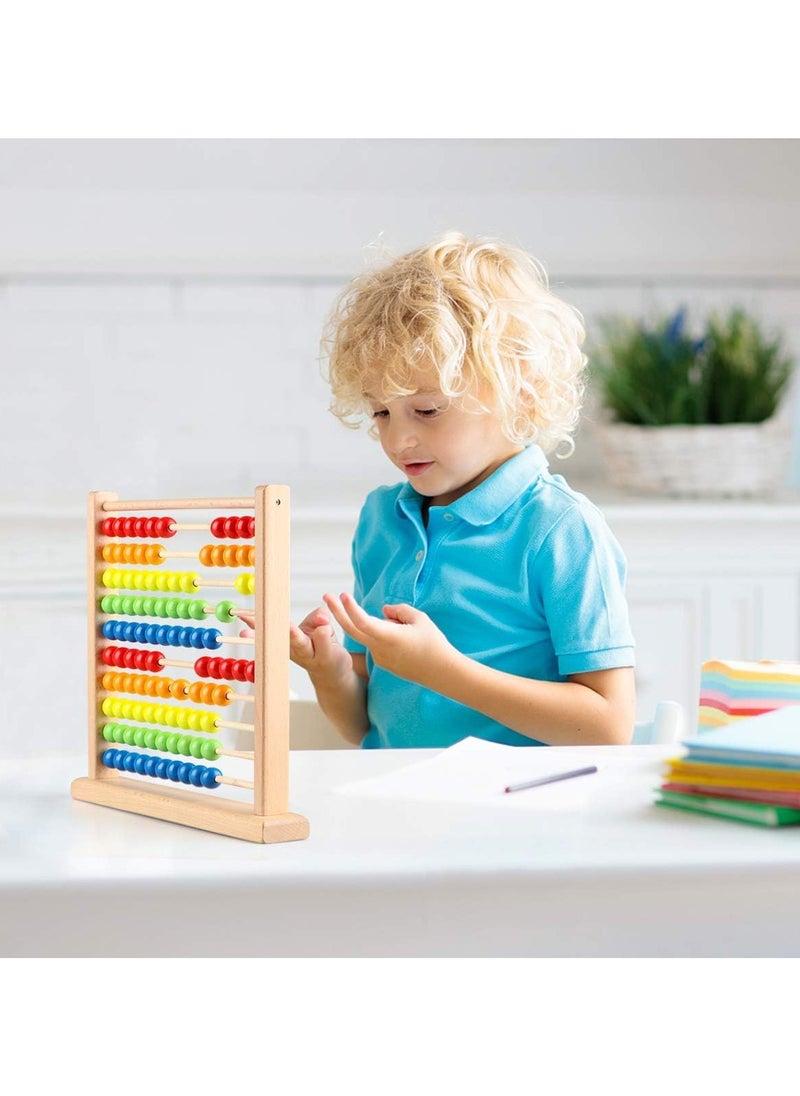 Classic Wooden Abacus – Early Learning Counting Toy for Toddlers