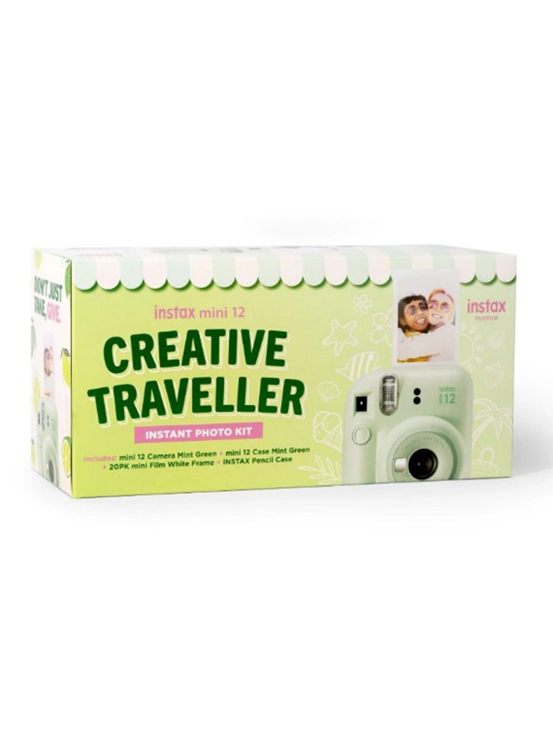 Instax Mini 12 Stax Of Fun Instant Photo Kit (Blossom Pink)