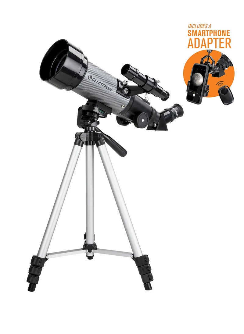 Celestron Travel Scope 70 DX Telescope with Smartphone adapter