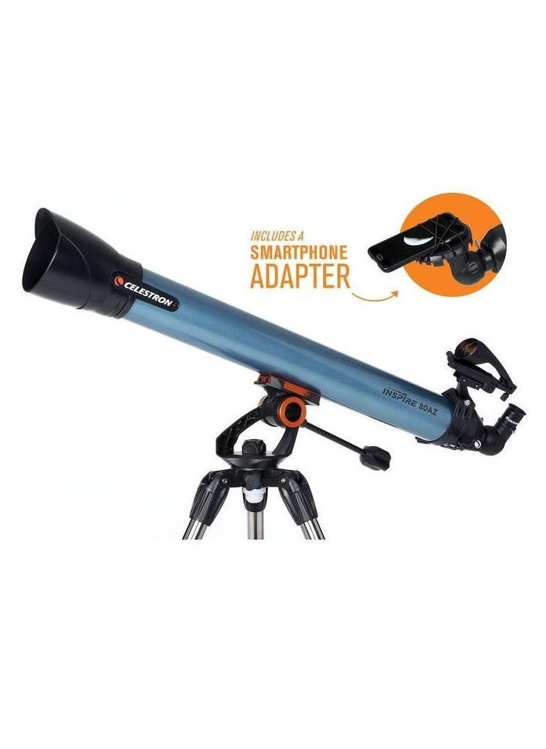 Celestron Inspire 80AZ Refractor Telescope