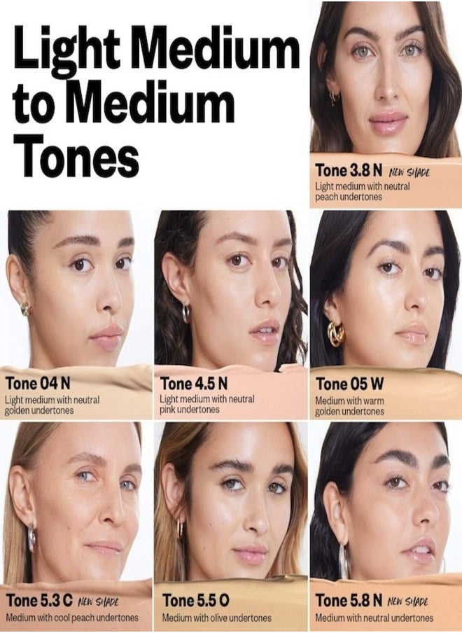 Kosas Revealer Super Creamy & Brightening Concealer with Caffeine & Hyaluronic Acid, Tone 04 N - Light Medium With Golden Undertones 5g - Medium to Full Coverage