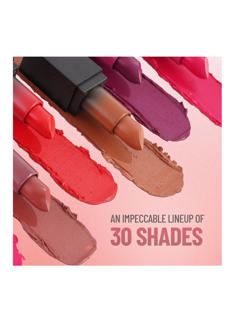 Swiss Beauty Hd Matte Pigmented Smudge Proof Lipstick | Creamy Matte Long Stay Lipstick | 3.5G