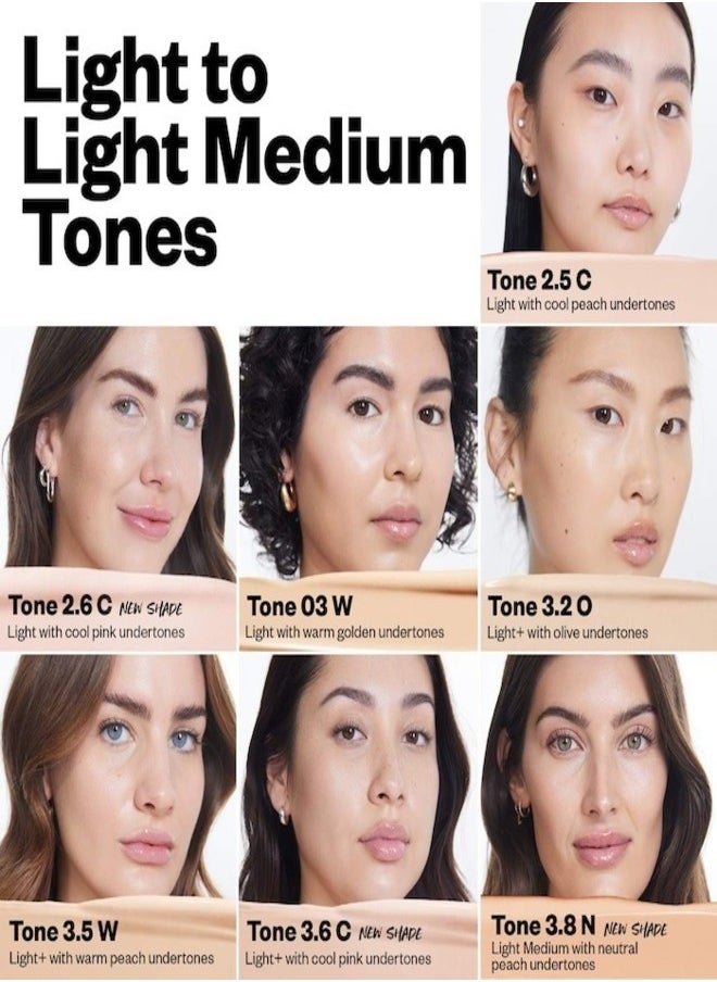 Kosas Revealer Super Creamy & Brightening Concealer with Caffeine & Hyaluronic Acid, Tone 3.5 W - Light+ With Golden Undertones 5g - Medium to Full Coverage