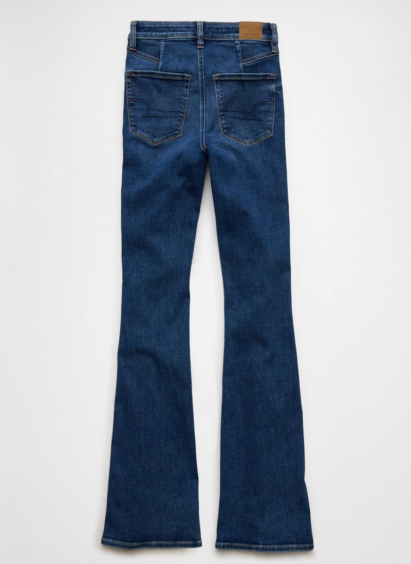 Super High-Rise Flare Jeans
