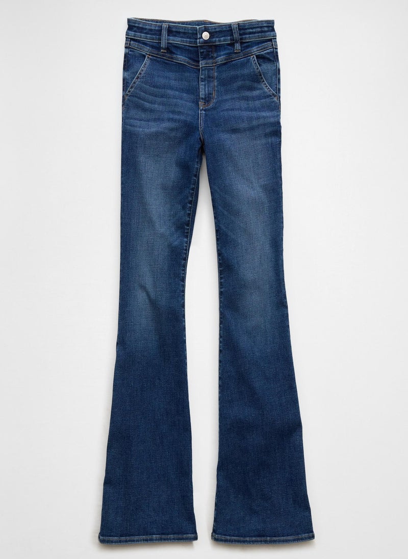Super High-Rise Flare Jeans