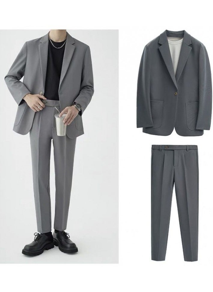 Casual And Versatile Loose-fitting Suit Sets