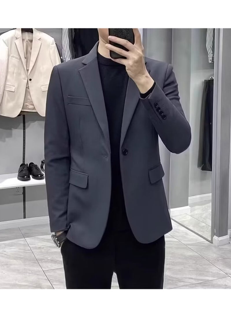 New Business Casual Slim-fit Suit Jacket