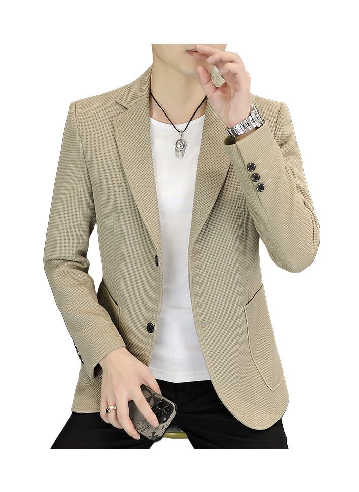 New Business Casual Slim-fit Suit Jacket