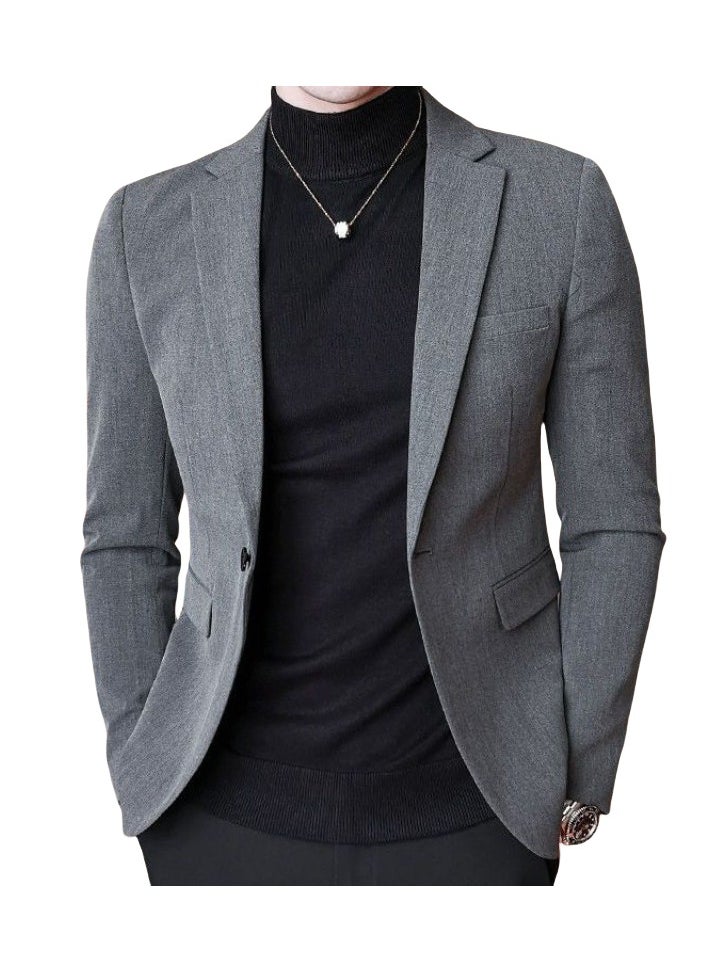 New Business Casual Slim-fit Suit Jacket