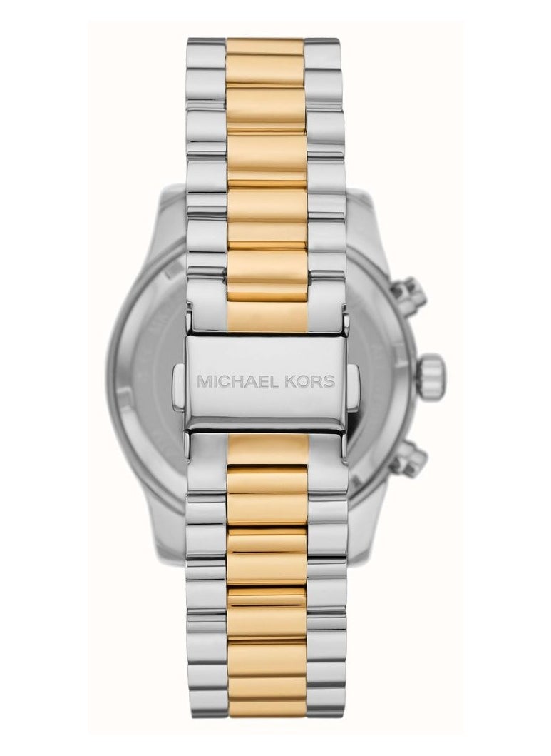 Michael Kors Lexington Chronograph Two-Tone Stainless Steel Women's Watch - MK7303