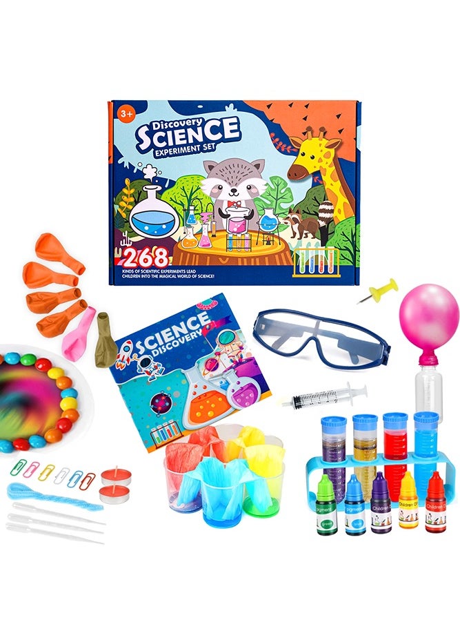 STORECHO Science Kit for Boys & Girls Ages 4+ | Educational Science Experiment Set with 268 Fun Experiments | Learning Toys for 4+ Year Olds | Perfect Birthday Gifts for Kids