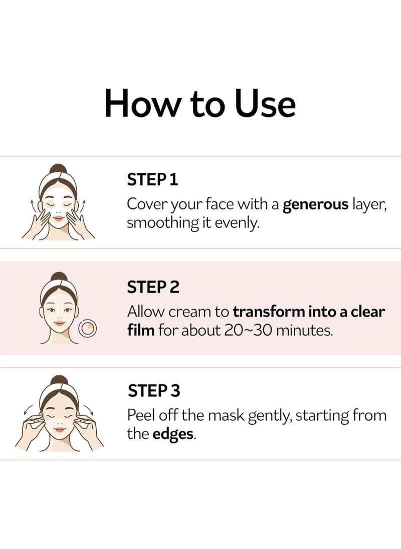 PESTLO PESTLE + ROAD Baby Collagen Glow Mask - Korean Face Mask Skincare for Elasticity, Firmness, glow skin, Pore Tightening Infused with Reallagen, Aginon, Volufiline