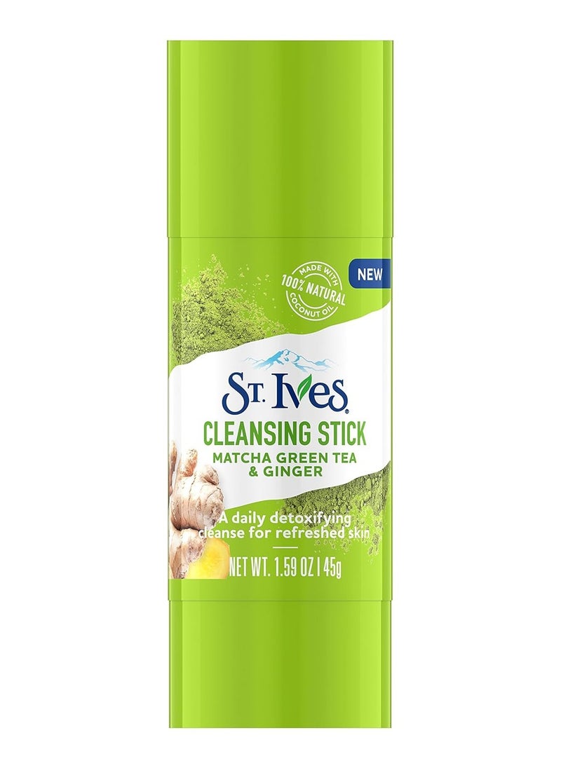 St. Ives Detox Me Daily Cleansing Stick, Matcha Green Tea & Ginger 1.6 oz