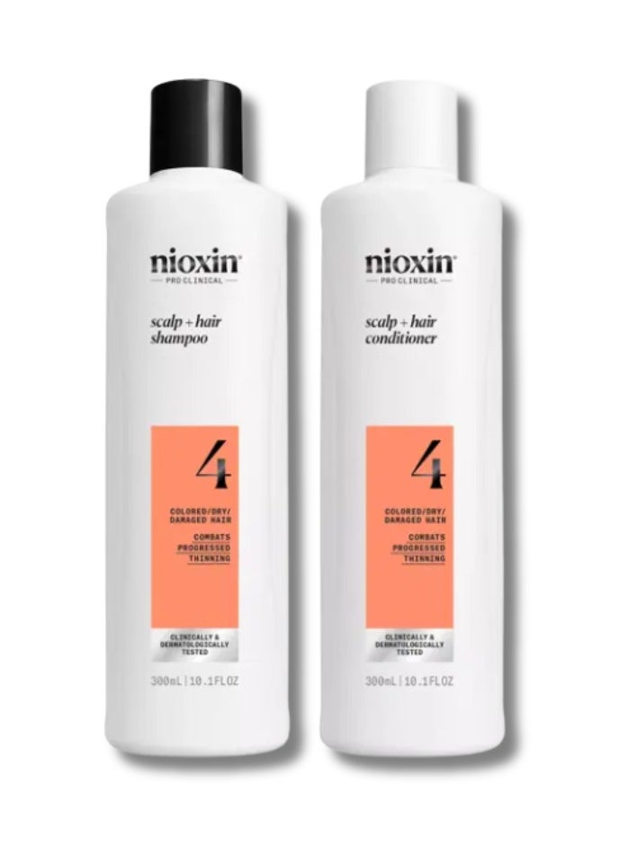 NIoxin System 4 Shampoo and Conditioner