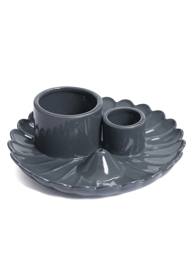 Home Decorative Ceramic Aromatherapy Candle Tray