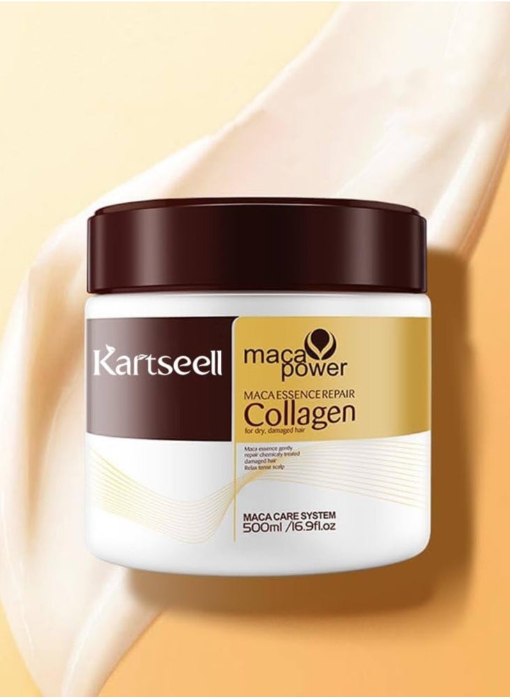 KARSEELL Maca Essence Repair Collagen for Dry Damaged hair