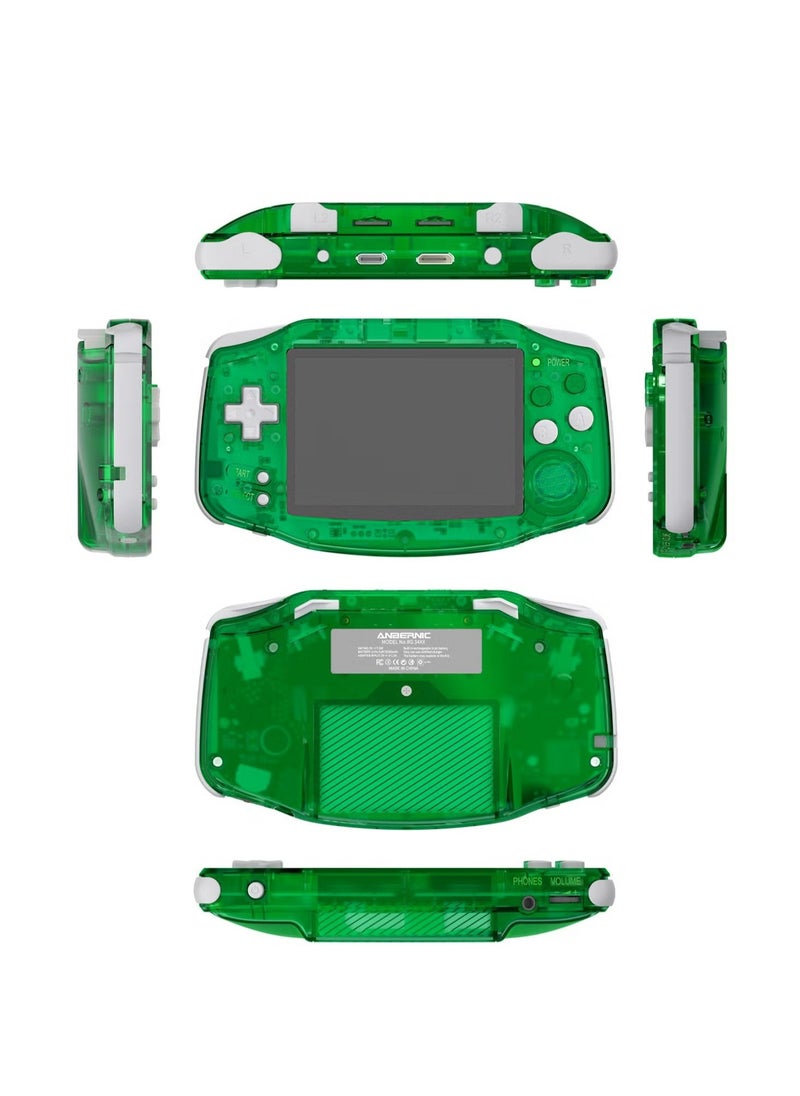 ANBERNIC RG 34XX Handheld Game Console H700 quad-core ARM Android 13 3.4-inch IPS full-view angle 3500mAh 5G WIFI Bluetooth Retro Video Players (Green 32+64G